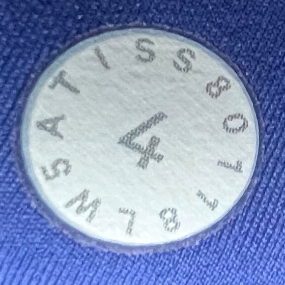 Lululemon Fast & Free 7/8 Tight II *Nulux 25" Moroccan Blue - Picture 6 of 6